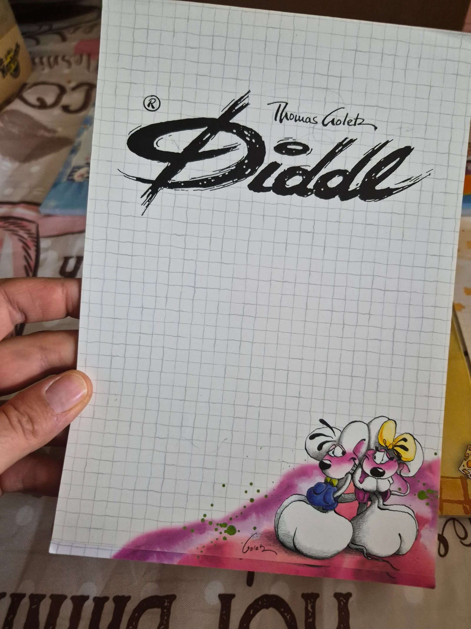 Lote de 6 blocos A5 Diddl vintage – photo 2